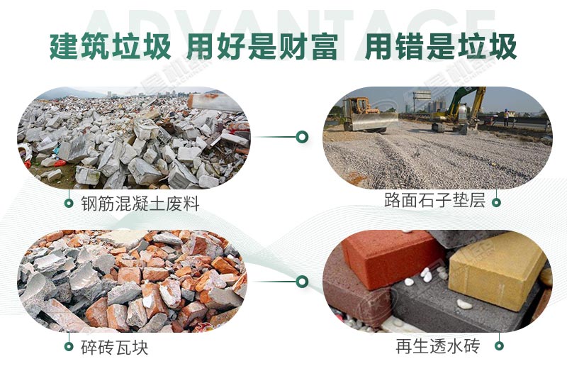 建筑垃圾再生利用途径