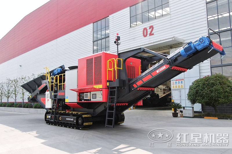 履带式移动矿石破碎机‌图片